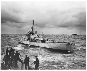 USCG Cutter Spencer in World War II. Credit: Wikpedia.