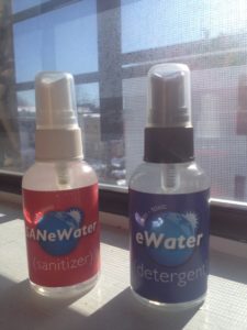 Water + Salt + Electricity = EcoLogic Solutions' SANeWater & eWater