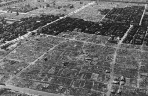 Tokyo after March 1945 firebombing. Source: The Atlantic