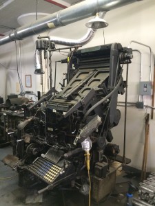 Mergenthaler Linotype Machine
